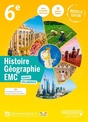 Histoire g&eacute;ographie EMC 6e