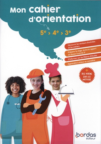 mon cahier d'orientation