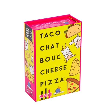 Taco chat bouc cheese pizza