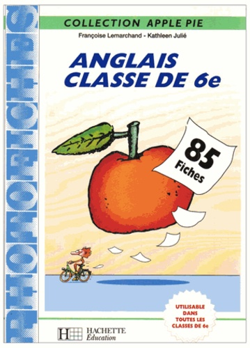 85 photofiches : anglais , classe de 6e