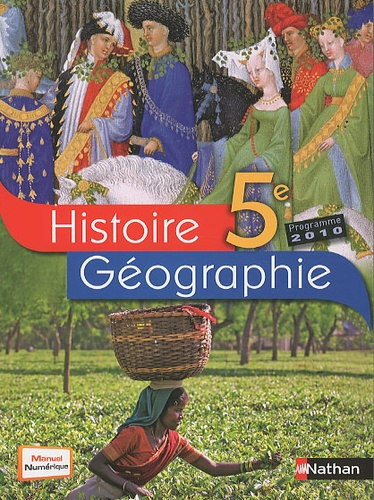 Histoire g&eacute;ographie 5e - Programme 2010