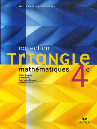 Math&eacute;matiques 4e Hatier 2007 : Triangle